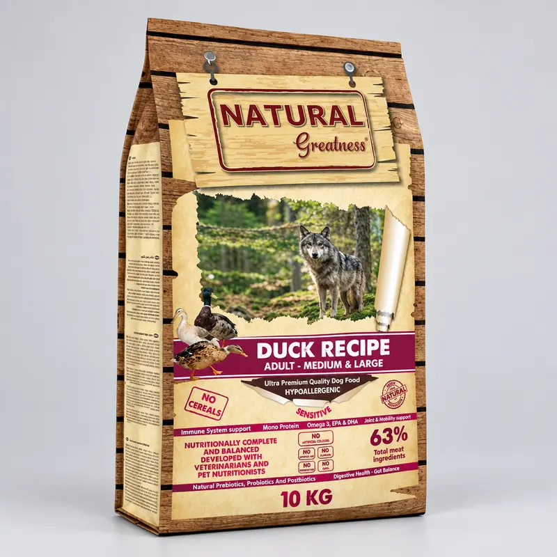 Natural Greatness – Adult duck Recipe