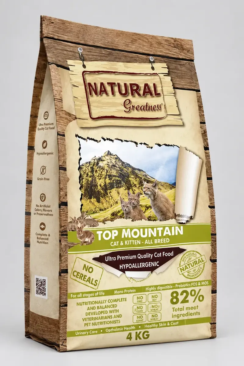 Natural Greatness - Wild Instinct Gatos y Gatitos Top Mountain