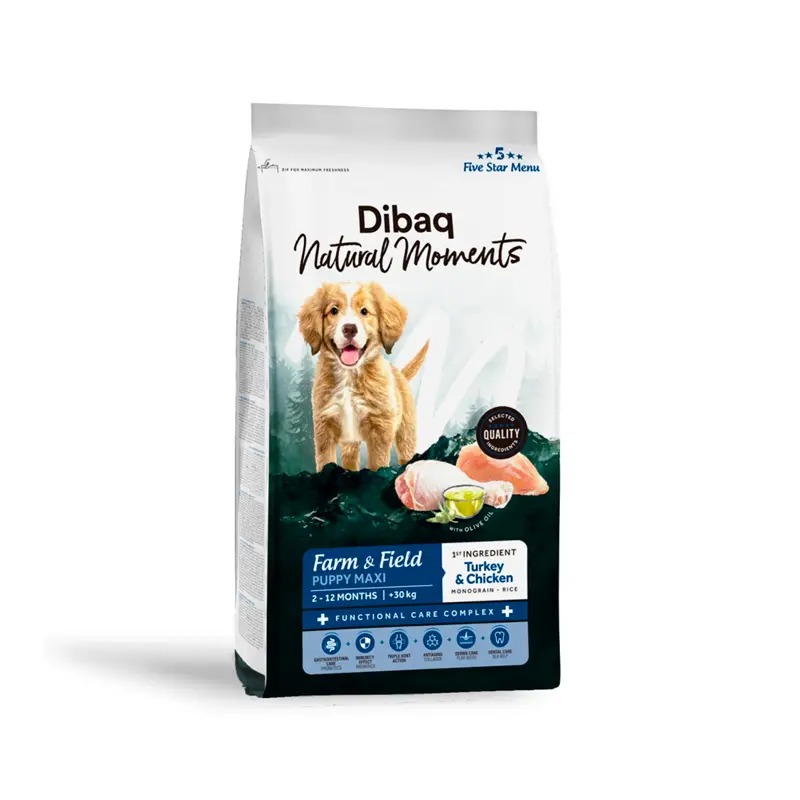 Natural Moments Farm & Field Puppy Maxi pienso para perros