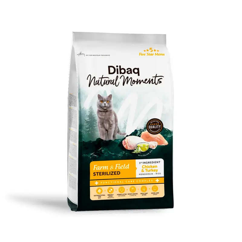 Natural Moments Farm & Field Sterilised pienso para gatos