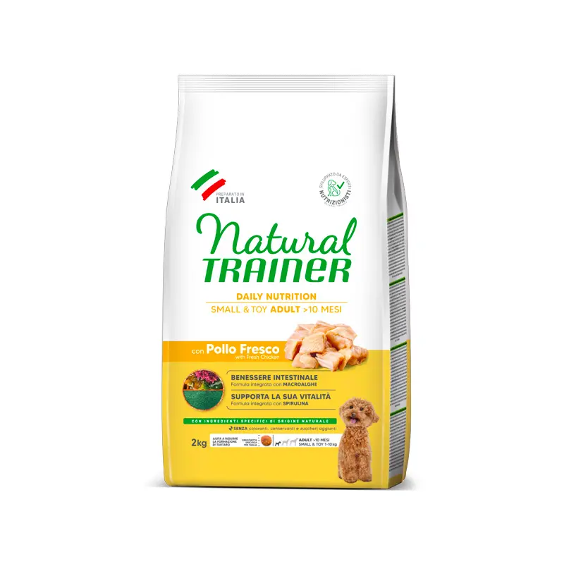 Natural Trainer Mini con pollo pienso para perros