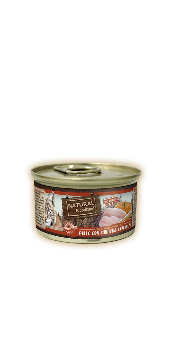 Natural Woodland – Comida húmeda para gatos 85 g (packs)