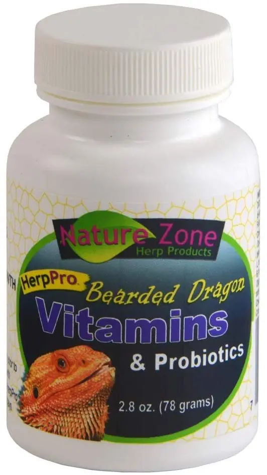 Naturaleza Zona Bearded Dragon Vitaminas & Probiotics 3 oz