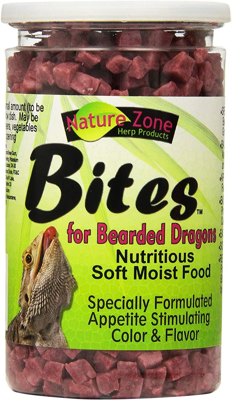 Naturaleza Zona Bites para Bearded Dragons