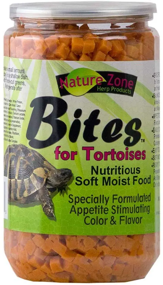 Naturaleza Zona Bites para Tortoises, Soft húmeda Alimentos, 24-ounce