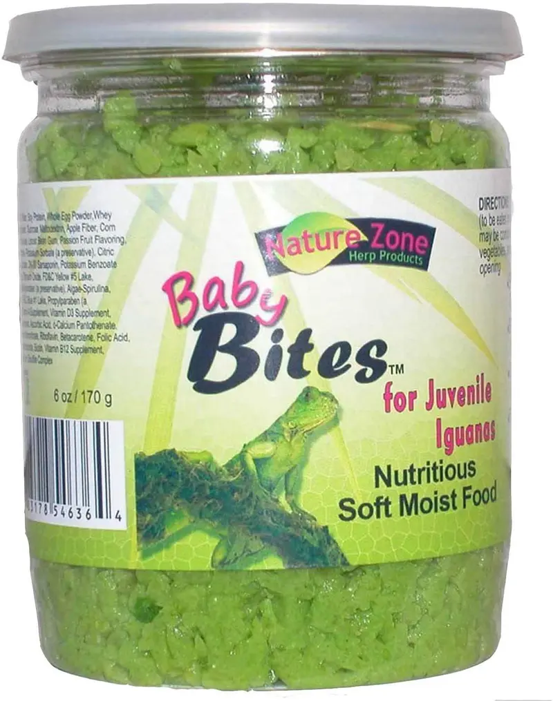 Naturaleza Zona Juvenile Iguana baby Bites 6oz