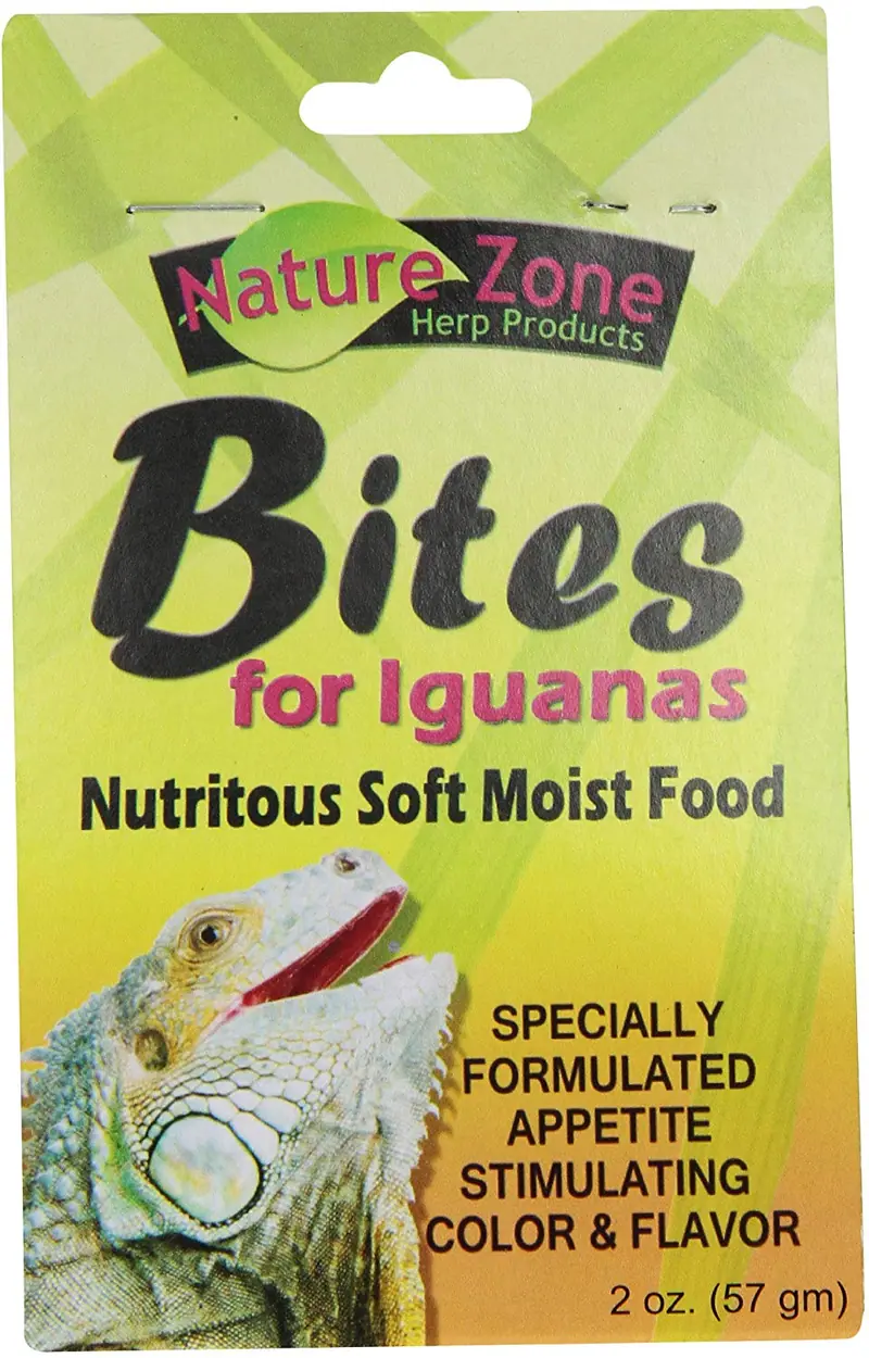 Naturaleza Zona snz54630 Iguana Bites suave húmeda Alimentos, 2-Ounce