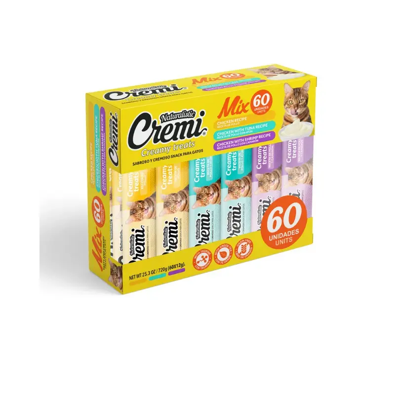 Naturalistic Cremi Box Chicken Food Mix 60 Sachet