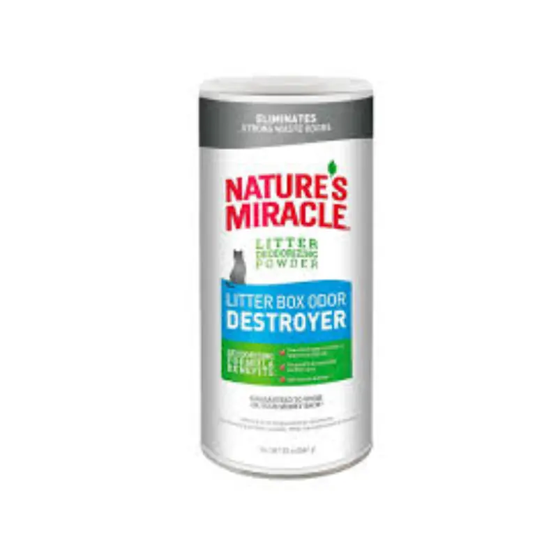 Nature Miracle Polvo Caja De Arena para Gatos x 20 Oz