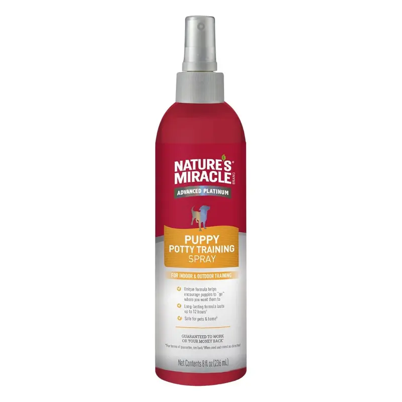 Natures Miracle Atrayente Spray Entrenador De Orina Perro 236 Ml