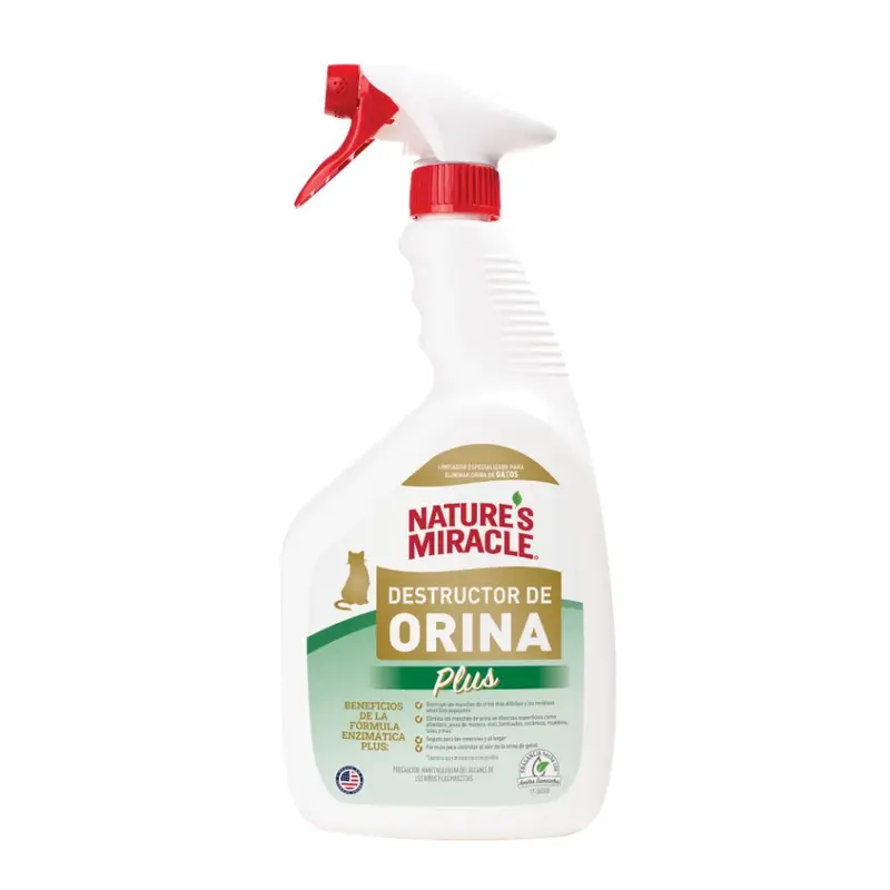 Natures Miracle Destructor De Orina Plus Para Perro 946 Ml
