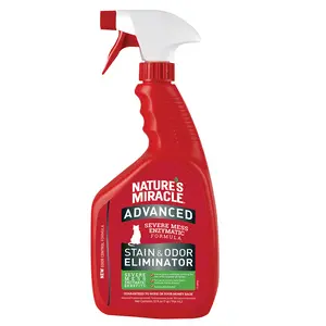Natures Miracle Removedor Manchas Y Olores Para Gato Aroma Limón 946 Ml