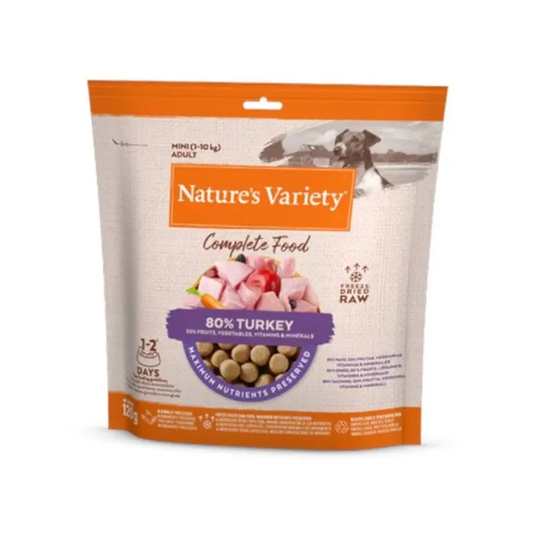 Nature's Variety Complete Food Mini Adult Pavo 120gr