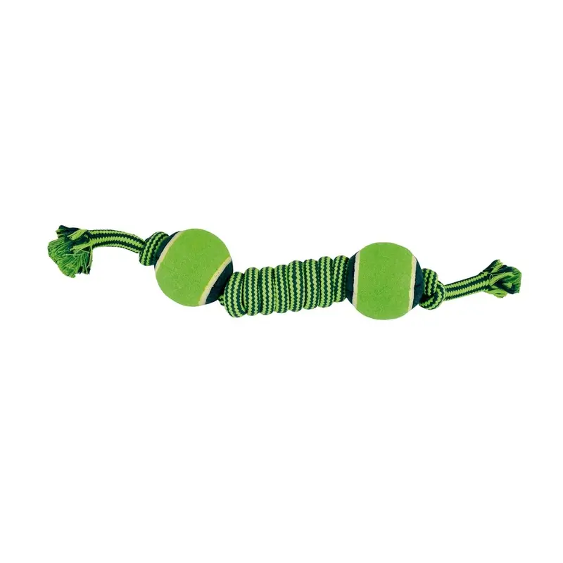 Nayeco Nudo con 2 Pelotas de tenis Bicolor 38 cm