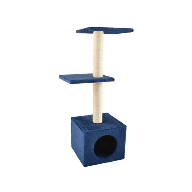 Nayeco Rascador Amelie azul 3 alturas 30x30x89 cm