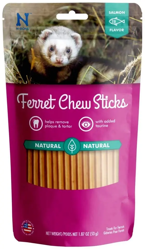 NBone Ferret Chew Treats sabor salmón (1.87 oz)