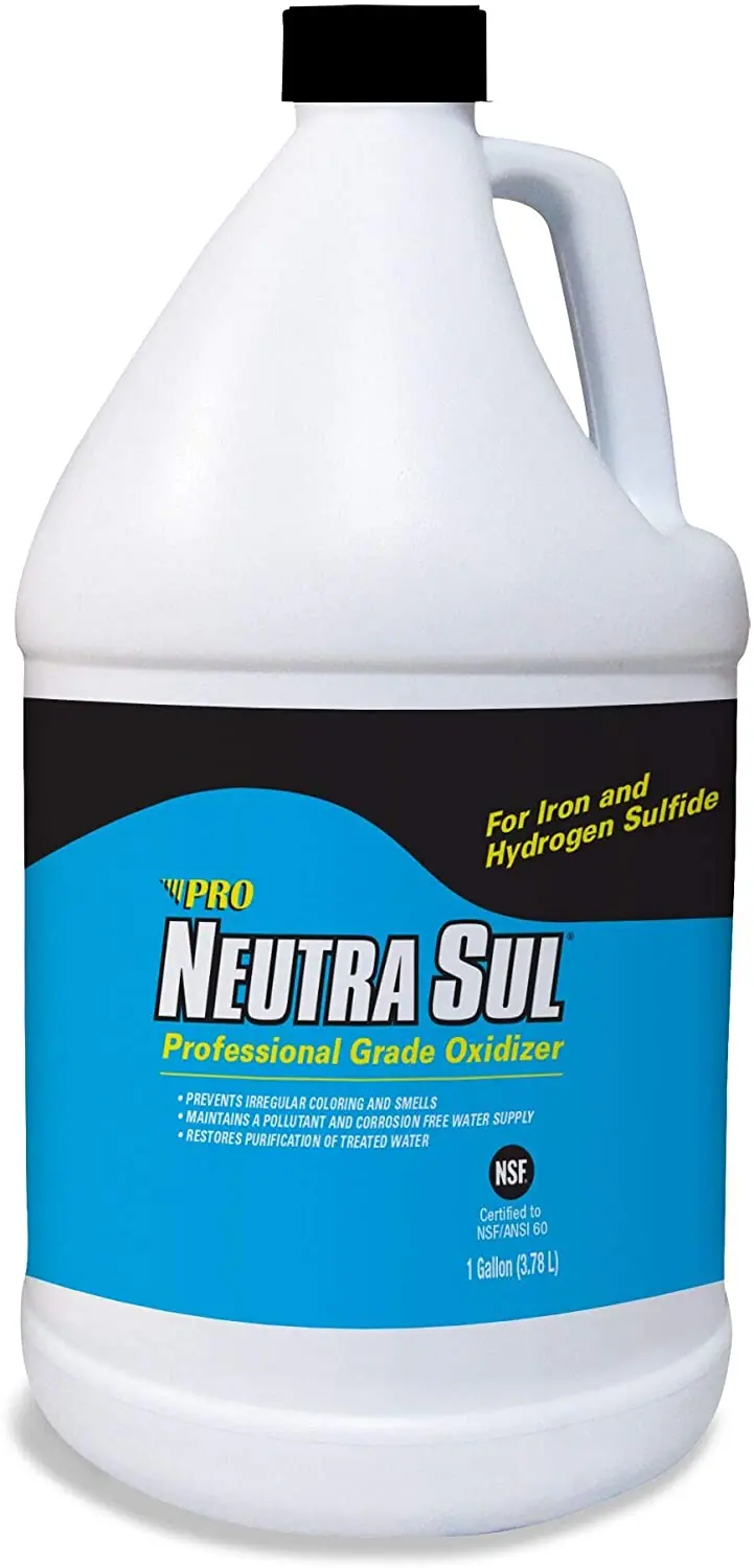 Neutra Sul HP41N oxidante de grado profesional, neutraliza olores de huevo podrido y contaminantes, 3,7 L