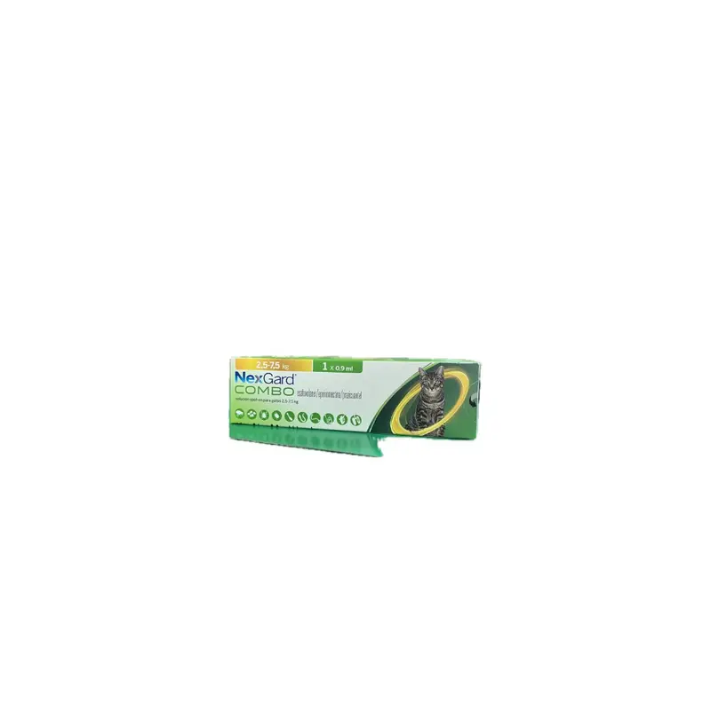 NEXGARD COMBO GATO 2 A 7.5 KILOS