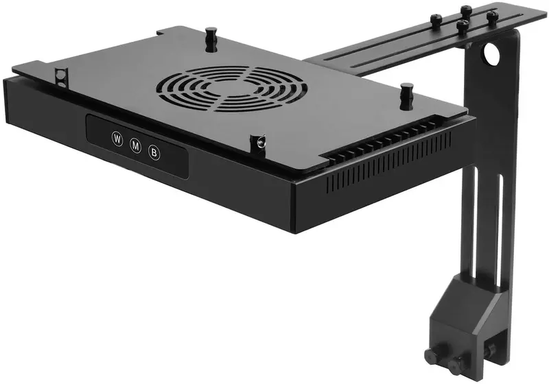 NICREW - Luz LED de arrecife para acuario, luz LED marina de espectro completo regulable para acuarios de agua salada, acuarios de coral, soporte para tanque incluido