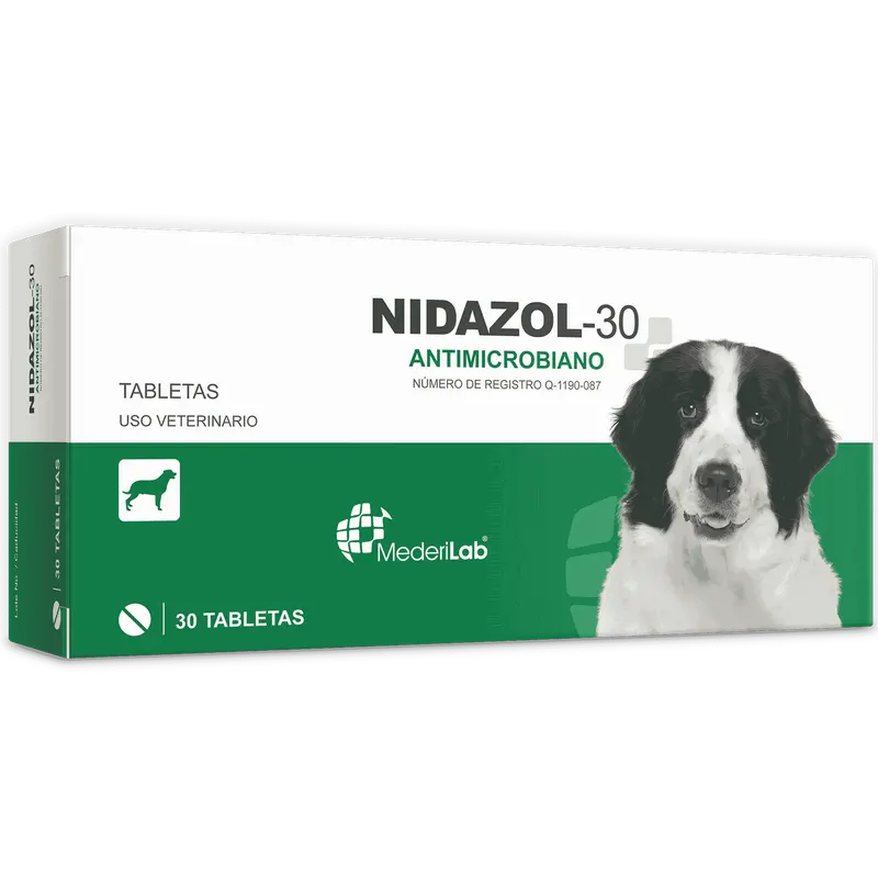 Nidazol 30 Caja con 30 tabletas