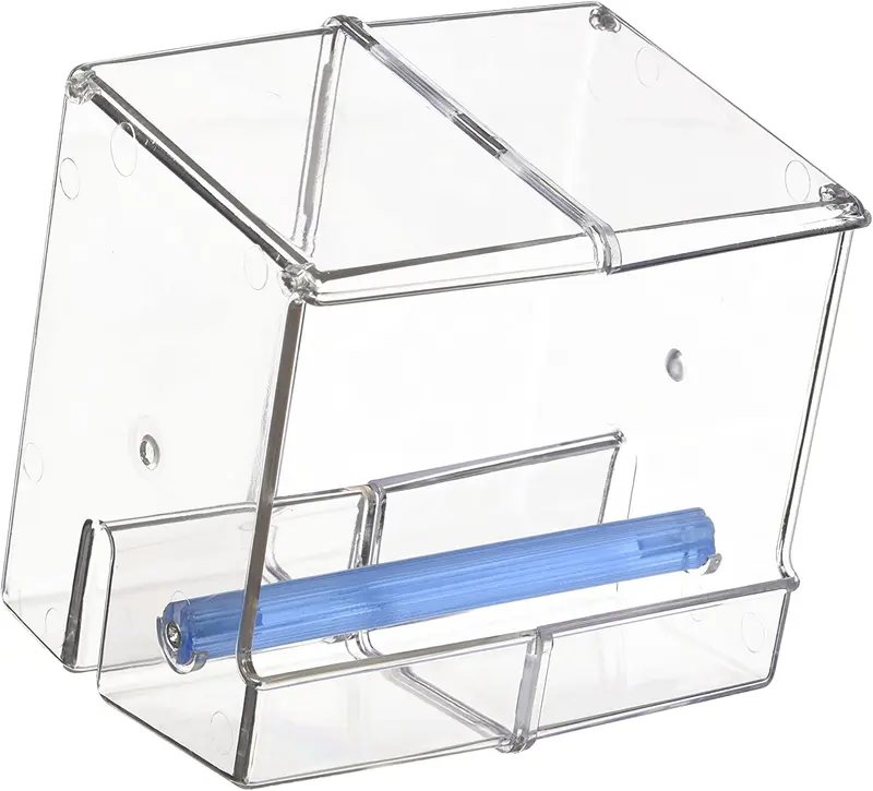 No Mess de semillas para pájaros (Parrot juguetes Canarias Cockatiel Finch Tidy Corral tweeky