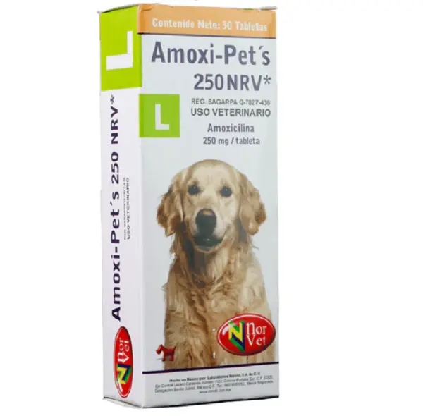 Norvet Amoxi-Pets L 250 Nrv 250Mg 30Tab