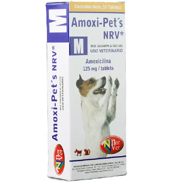 Norvet Amoxi-Pets M Nrv 125Mg 30Tab