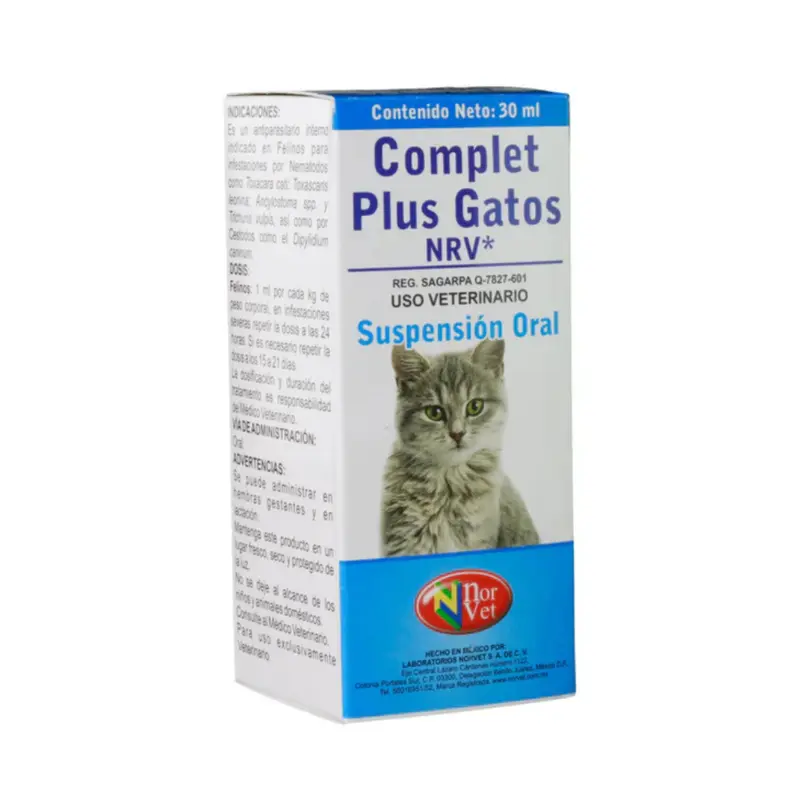 Norvet Complet Plus Gatos 30 Ml