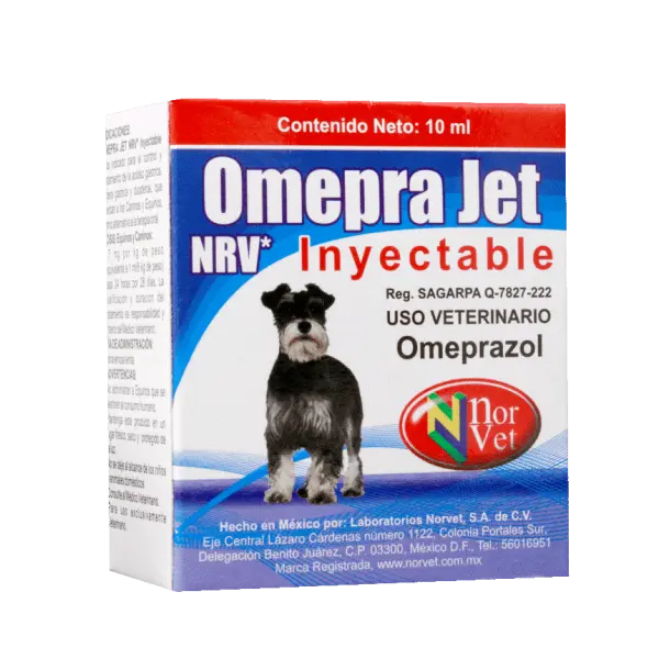 Norvet Omepra Jet Inyectable 4.20Mg 10Ml