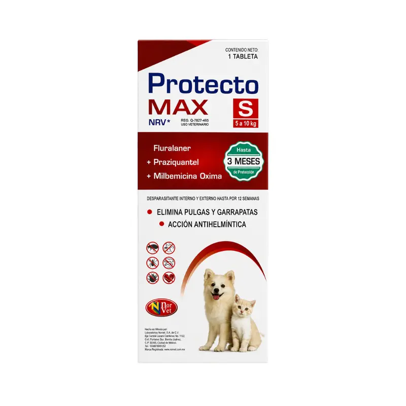 Norvet Protecto Max "S" 5-10 Kg 1 Tab