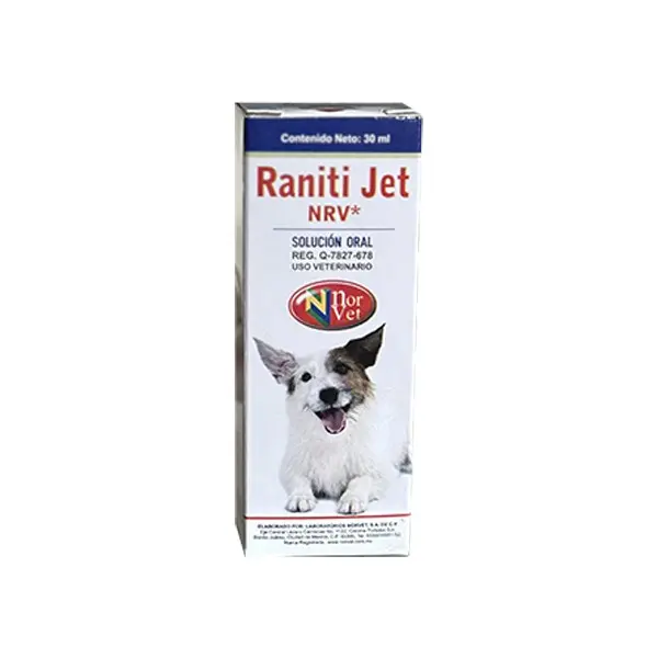 Norvet Raniti Pets Solución Oral 40Mg 30Ml