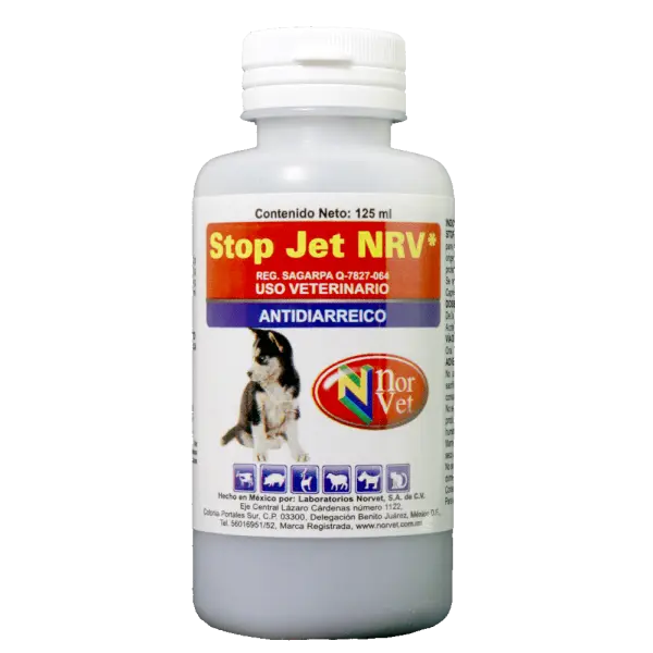 Norvet Stop Jet Nrv Suspensión Oral 125Ml
