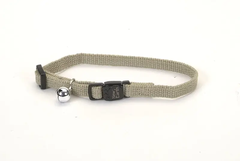 Nueva Tierra de soja Breakaway gato collar, .375-inch de ancho, oliva