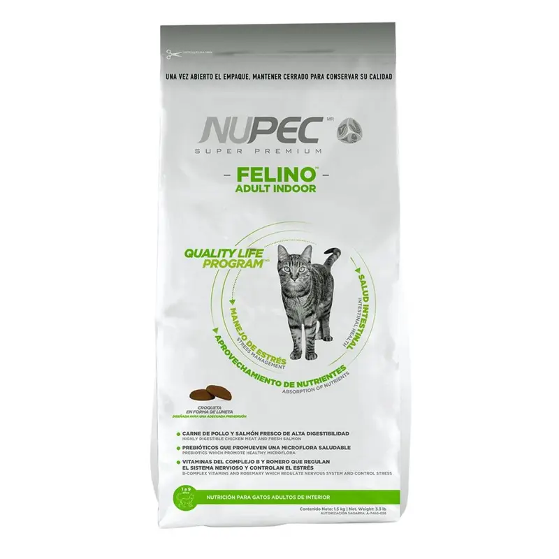 Nupec Felino Adulto Indoor 5 Kg