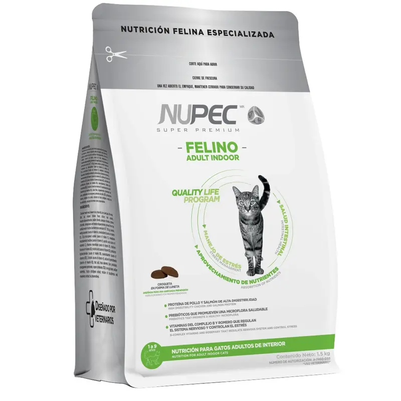 Nupec Felino Indoor x 5Kg