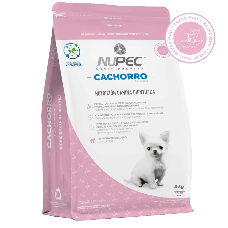 Nupec Perro Cachorro Raza Mini x 1 Kg