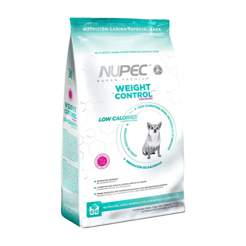 Nupec Weight Control Razas Pequeñas 2 Kg