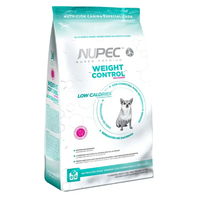 Nupec Weight Control Razas Pequeñas 8 Kg