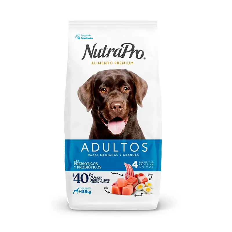 Nutrapro Adulto Raza Mediana Grande