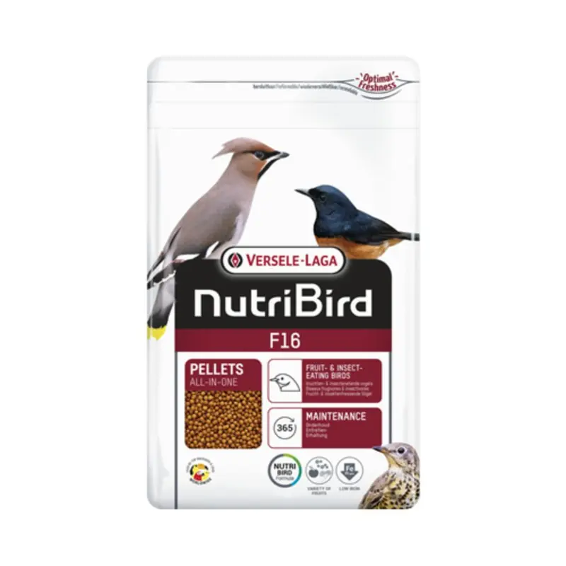 Nutribird F 16 para Insectívoros y Frugívoros