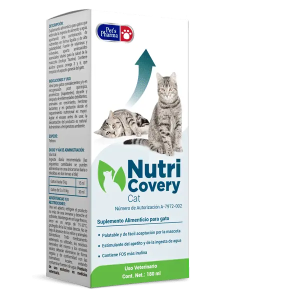 NutriCovery Gato / Cat 180 mL ( Suplemento Nutricional )