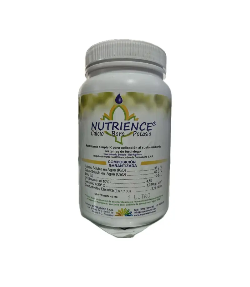 NUTRIENCE CALCIO BORO POTASIO X 1 LT