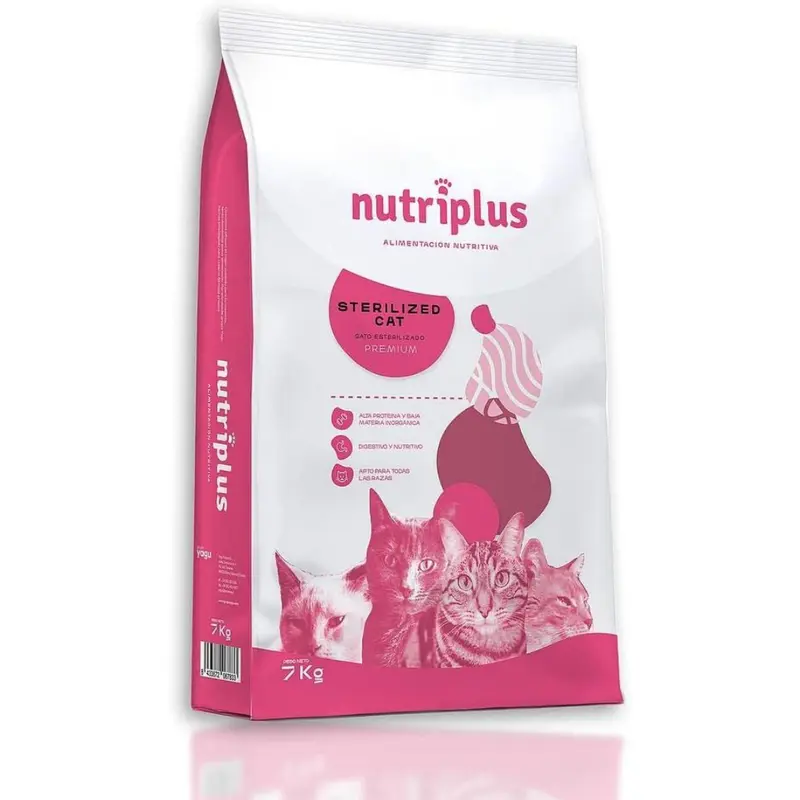 NUTRIPLUS GATOS ESTERILIZADOS ADULTOS 7 KG