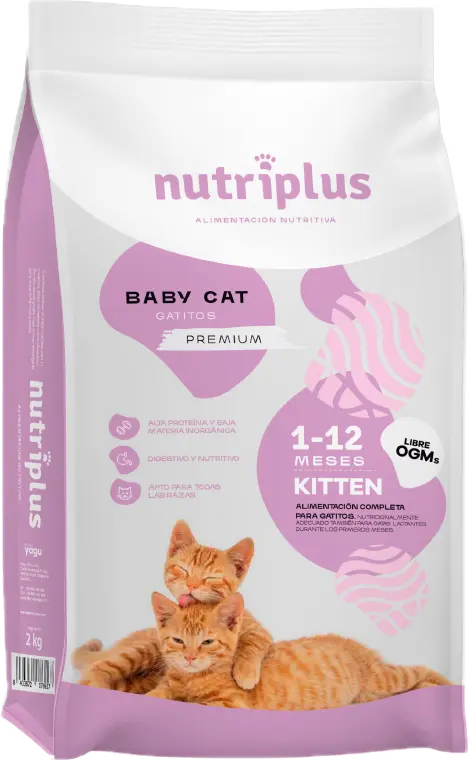Nutriplus Kitten — Pienso para Gatitos 4-12 Meses