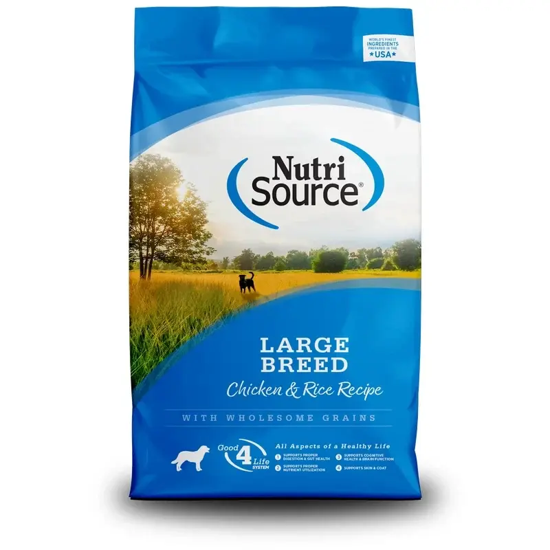 NutriSource Adulto Perro Raza Grande Pollo y Arroz