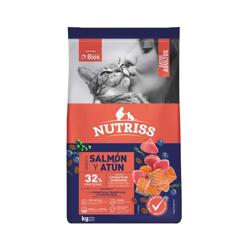 Nutriss Gatos Adultos Salmón y Atún