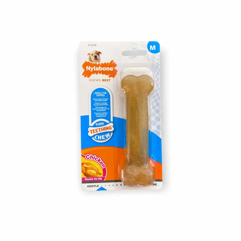 NYLABONE Cachorro Hueso Sabor Pollo para perros