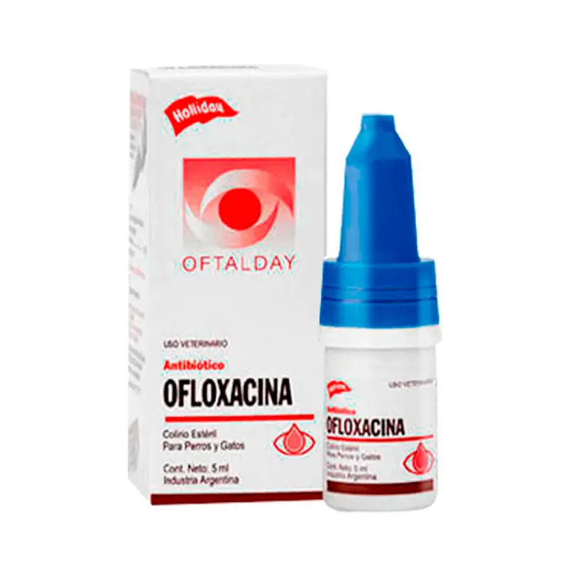 Ofloxacina Para Perros Y Gatos 5 Ml