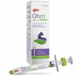 Ohm Pasta Oral Gatos  7 g ( Biomodulador de la ansiedad )