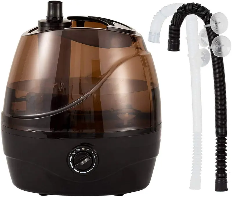 Oiibo - Humidificador de reptiles, tubo de extensión doble, articulación 2 en 1, apto para reptiles, anfibios y terrario (tanque de 2,2 litros)